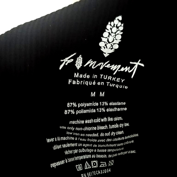 Free People Free Throw Henley Black - Picture 4 of 4